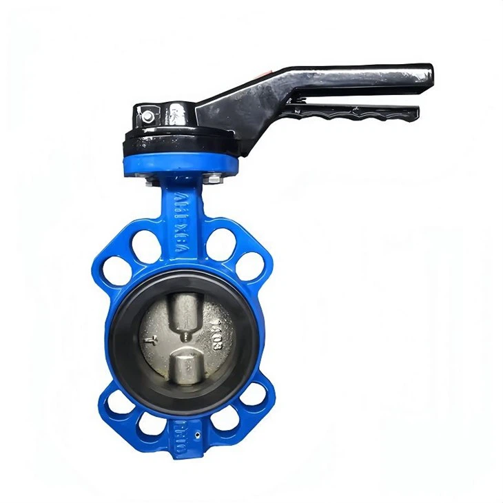 PN16 DN100 PTFE Seal Wafer Butterfly Valve
